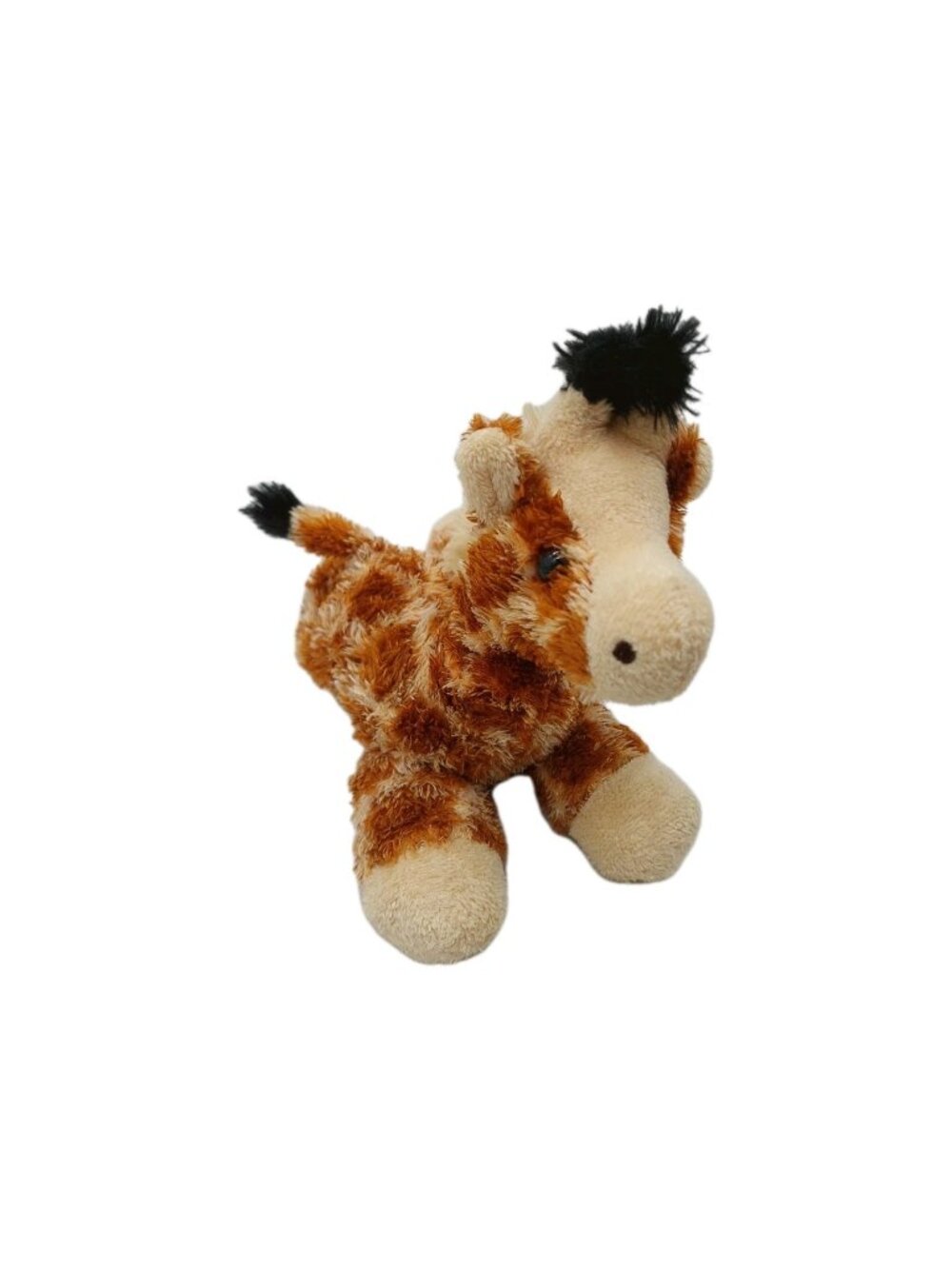 Aurora Gigi Giraffe Plush Beanbag Brown Mini Stuffed Animal 9" 2017 READ